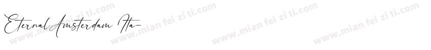 EternalAmsterdam Ita字体转换
